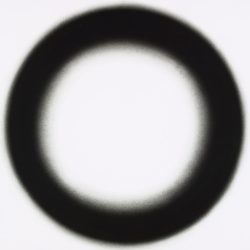 Kör I. 2002. Szén - papír, 50x70 cm