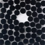 Sűrűsödés 2003. Szén - papír, 40x40 cm