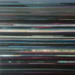 Éjszakai utazás 2024. Olaj - vászon, 80x80 cm