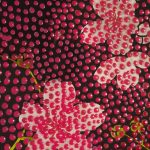 Cseresznyefa virágzás (részlet) 2007. Vászon - lakk, 140x140 cm