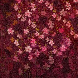 Cseresznyefa virágzás 2007. Vászon - lakk, 140x140 cm