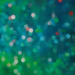 Encián 2008. Olaj - vászon, 50x70 cm