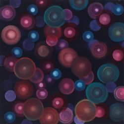 Közel és távol 2010. Olaj - vászon 40x40 cm