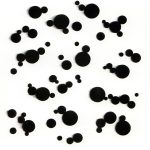 Poziciók 2014. Szén - papír, 100x70 cm