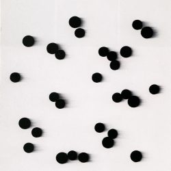 Poziciók 2000. Szén - papír, 70x50 cm