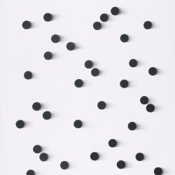 Poziciók 2000. Szén - papír, 100x70 cm