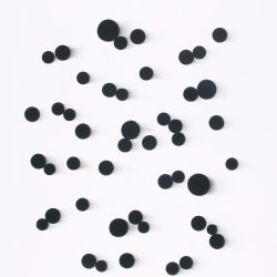 Poziciók 2000. Szén - papír, 100x70 cm